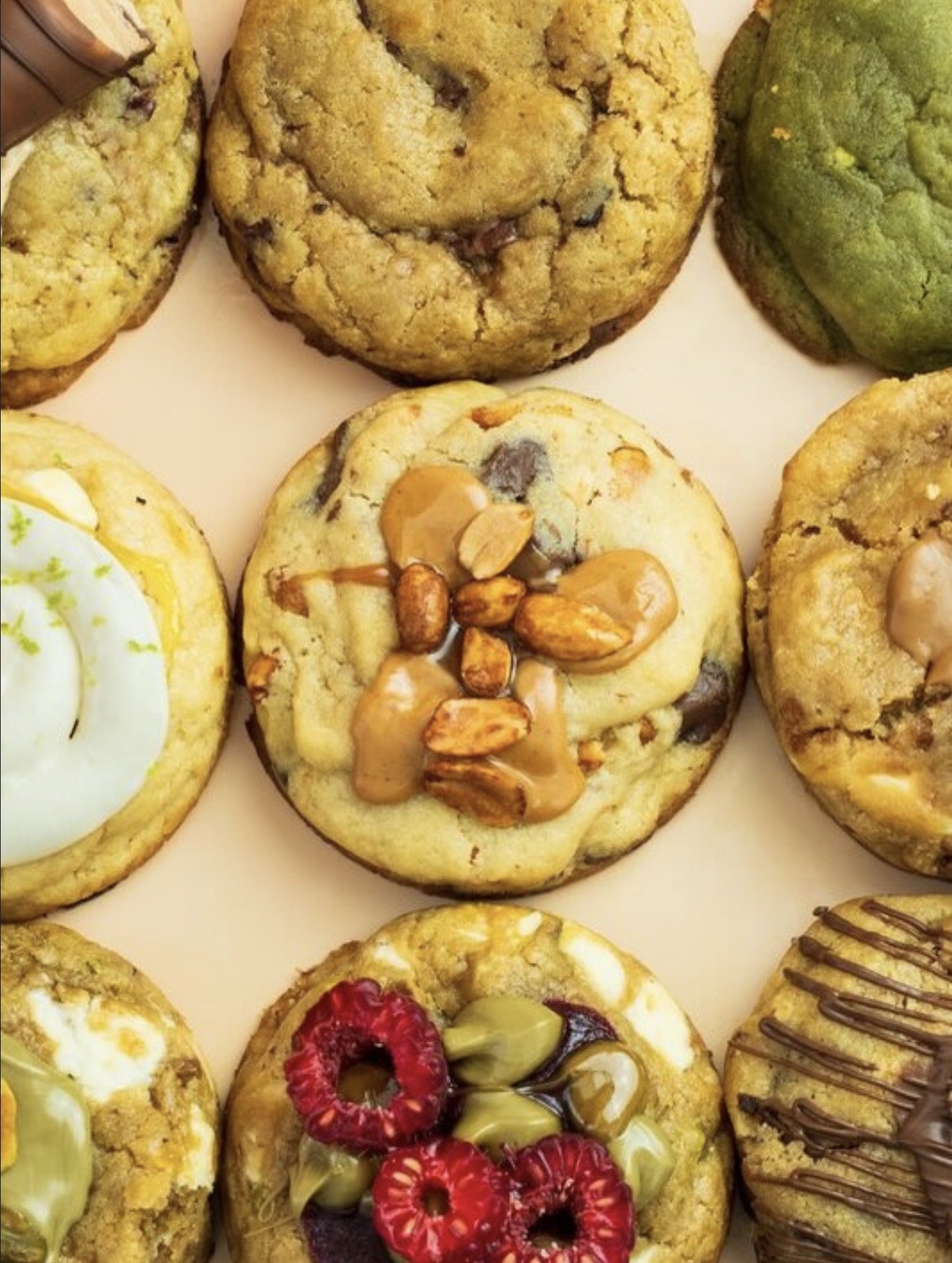 Assortiment de cookies artisanaux Kookie-Pop